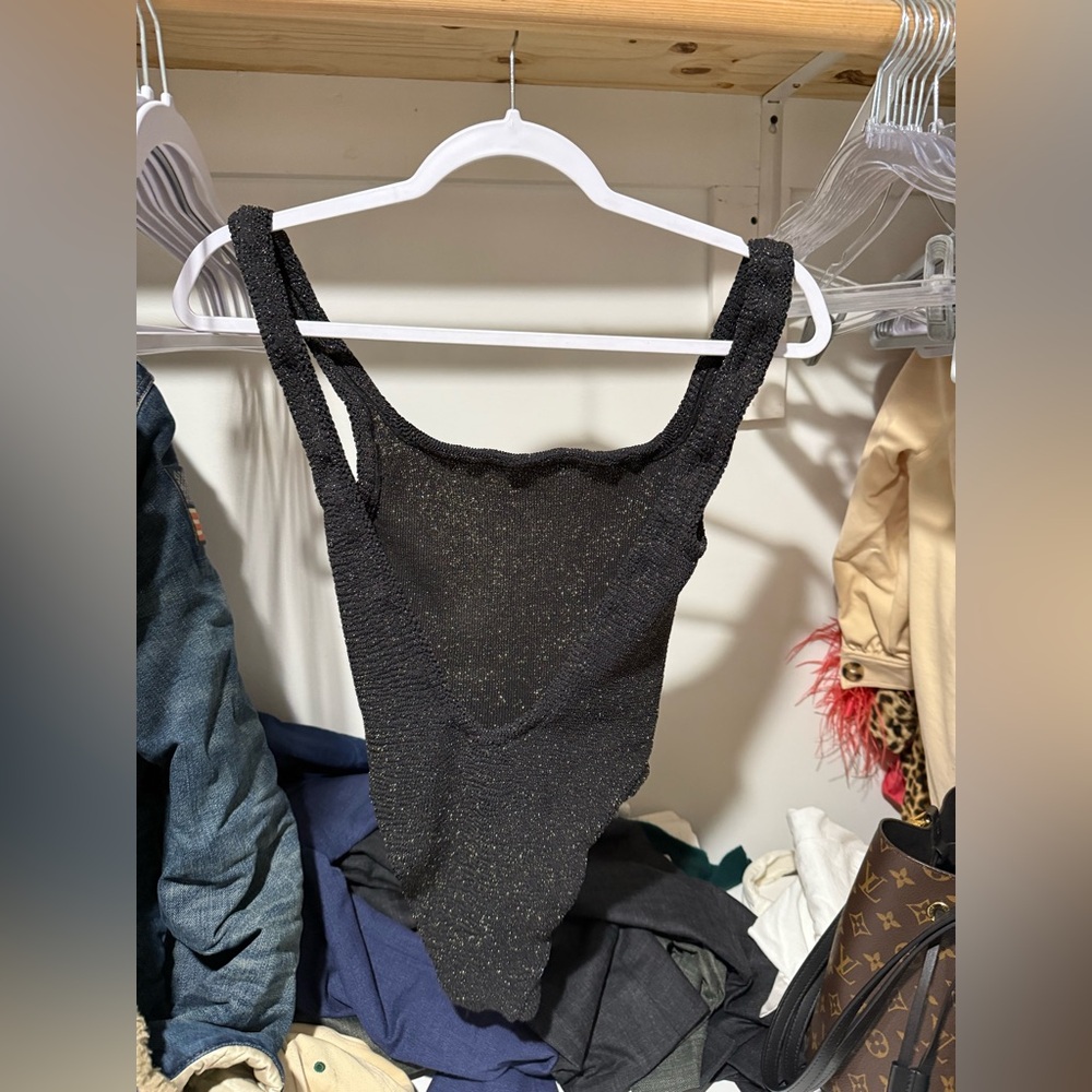 Hunza G Square Neck Bathing Suit